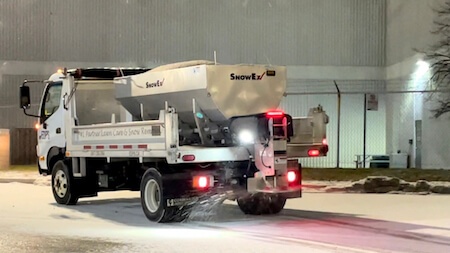 Commercial Snow Removal Salting