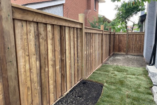Full Privacy Wooden Fence
